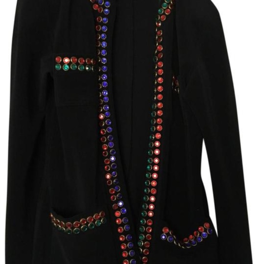 Beautiful Jeweled Spandex Skirtsuit
